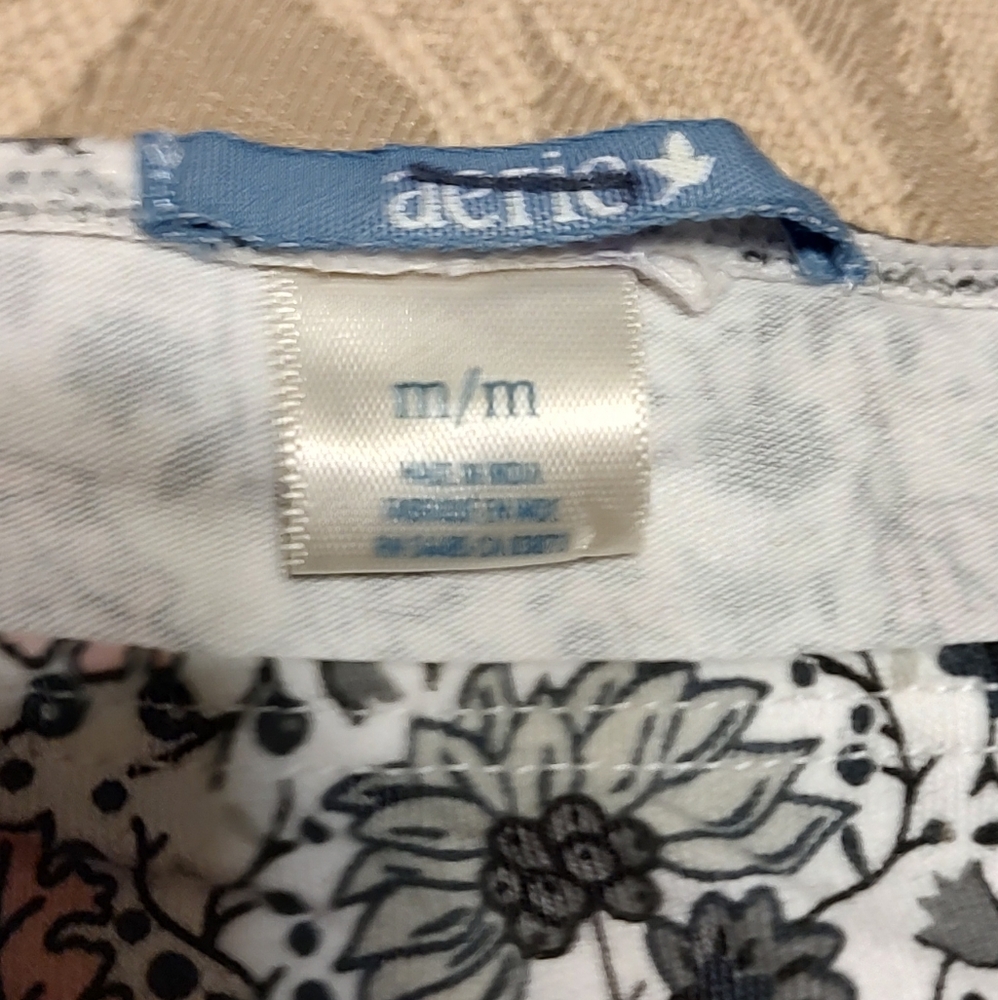 🖤🦄🖤 Whimsical Vintage Deadstock Floral Paisley Cotton Cheeky Boy Shorts - M - Picture 11 of 11
